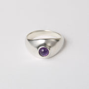 Amethyst Nipple Ring